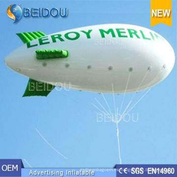 Globo de hélice de aire personalizado Globo inflable de publicidad de dirigible de RC